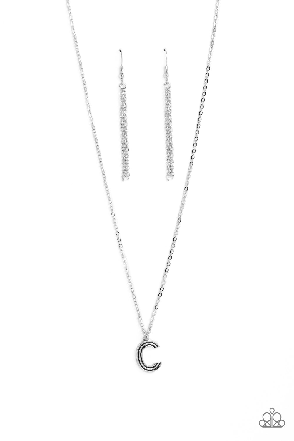 Paparazzi - Leave Your Initials - Silver - C
