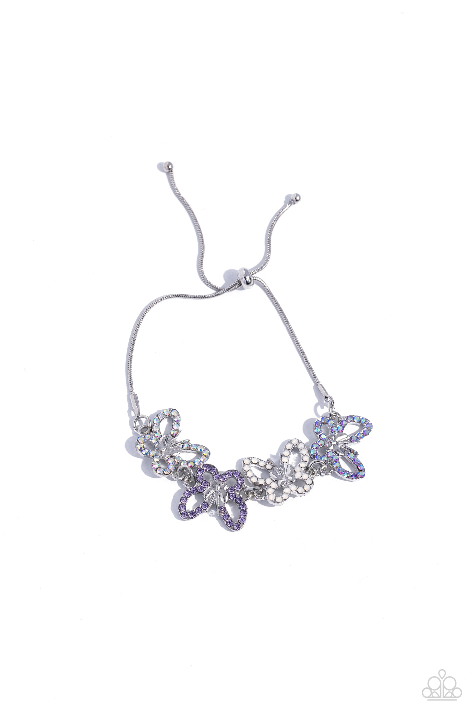 Paparazzi - Weekend WINGS - Necklace &amp; Butterfly Belonging - Bracelet - Purple