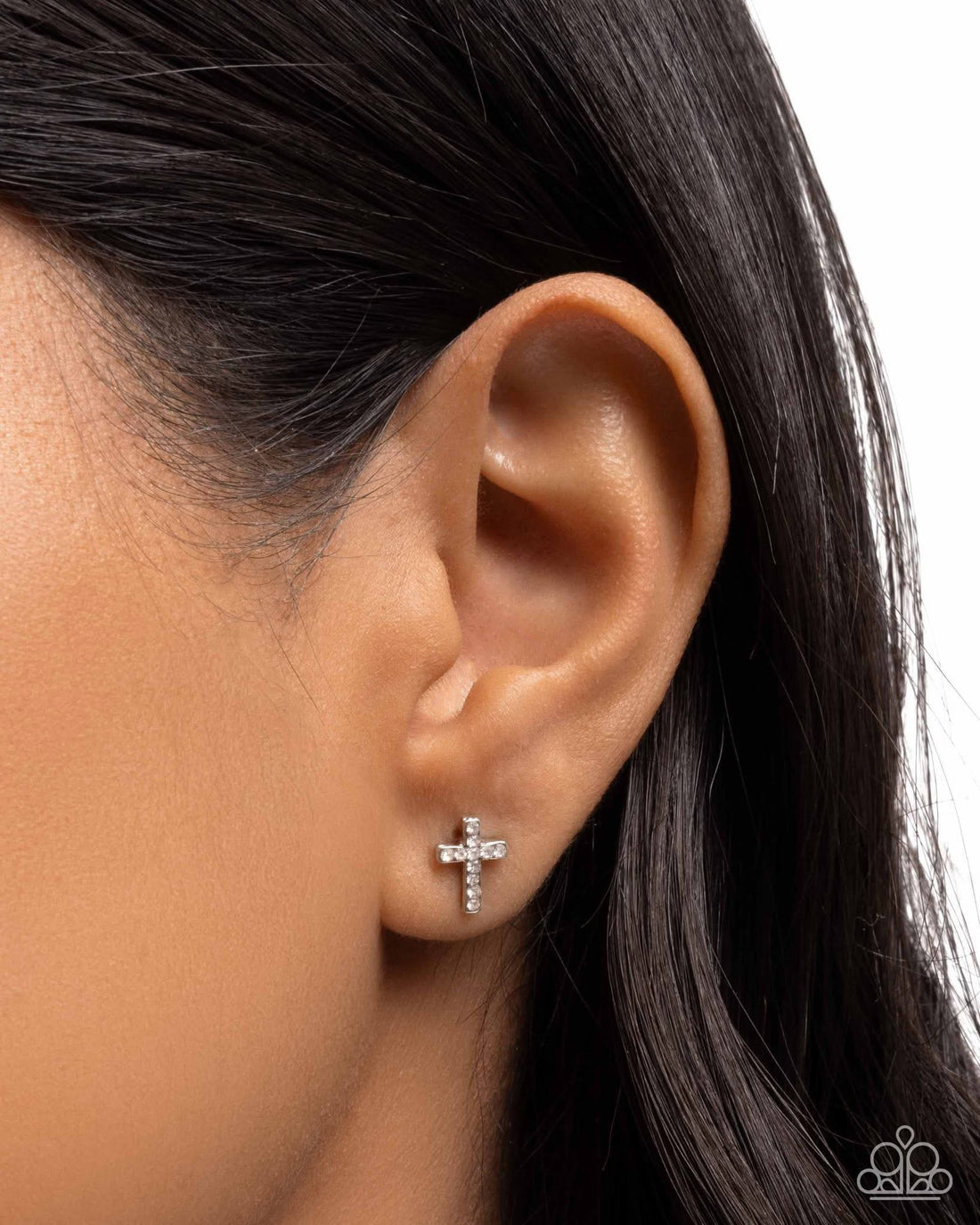 Paparazzi - Sacred Shimmer (Earring) &amp; Endless Faith (Necklace) - White