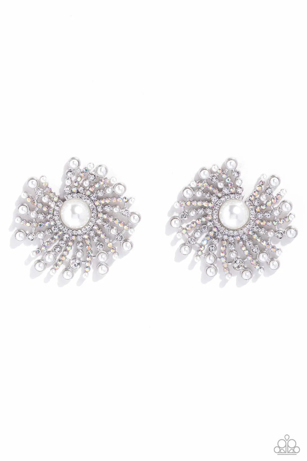 Paparazzi - Fancy Fireworks - White