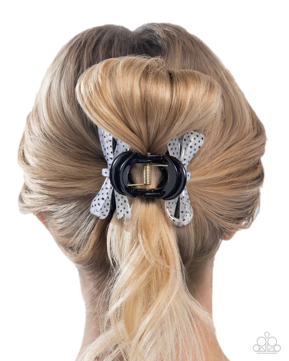 Paparazzi - Vaudeville Value - Black Claw Clip