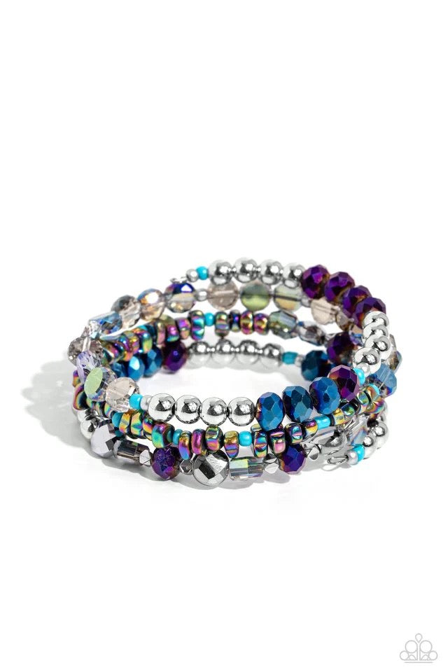 Paparazzi Bracelet ~ Impressive Infinity - Multi