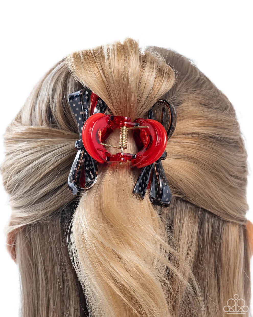 Paparazzi - Vaudeville Value - Red Claw Clip