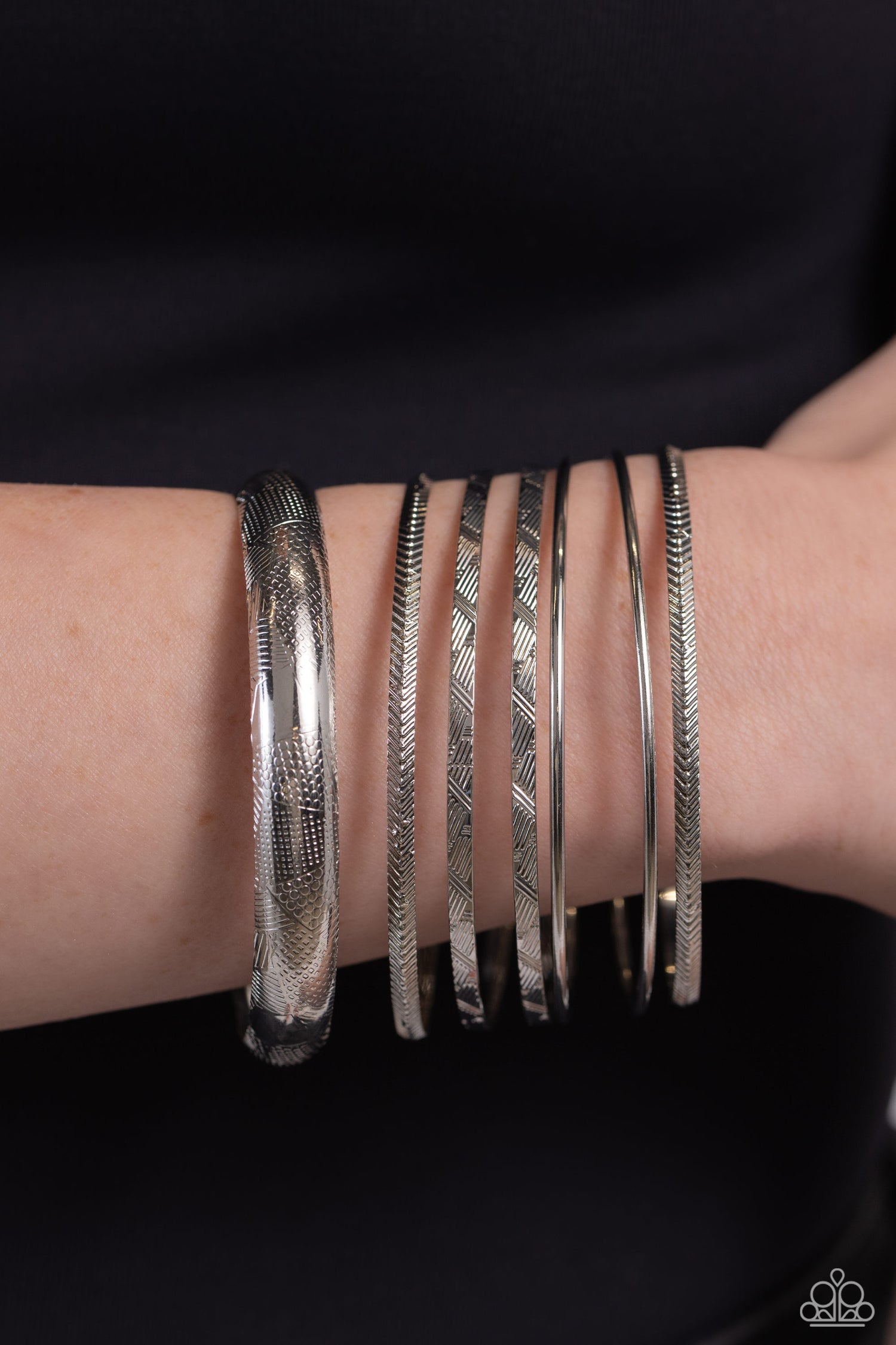 Paparazzi - Stackable Stunner - Silver