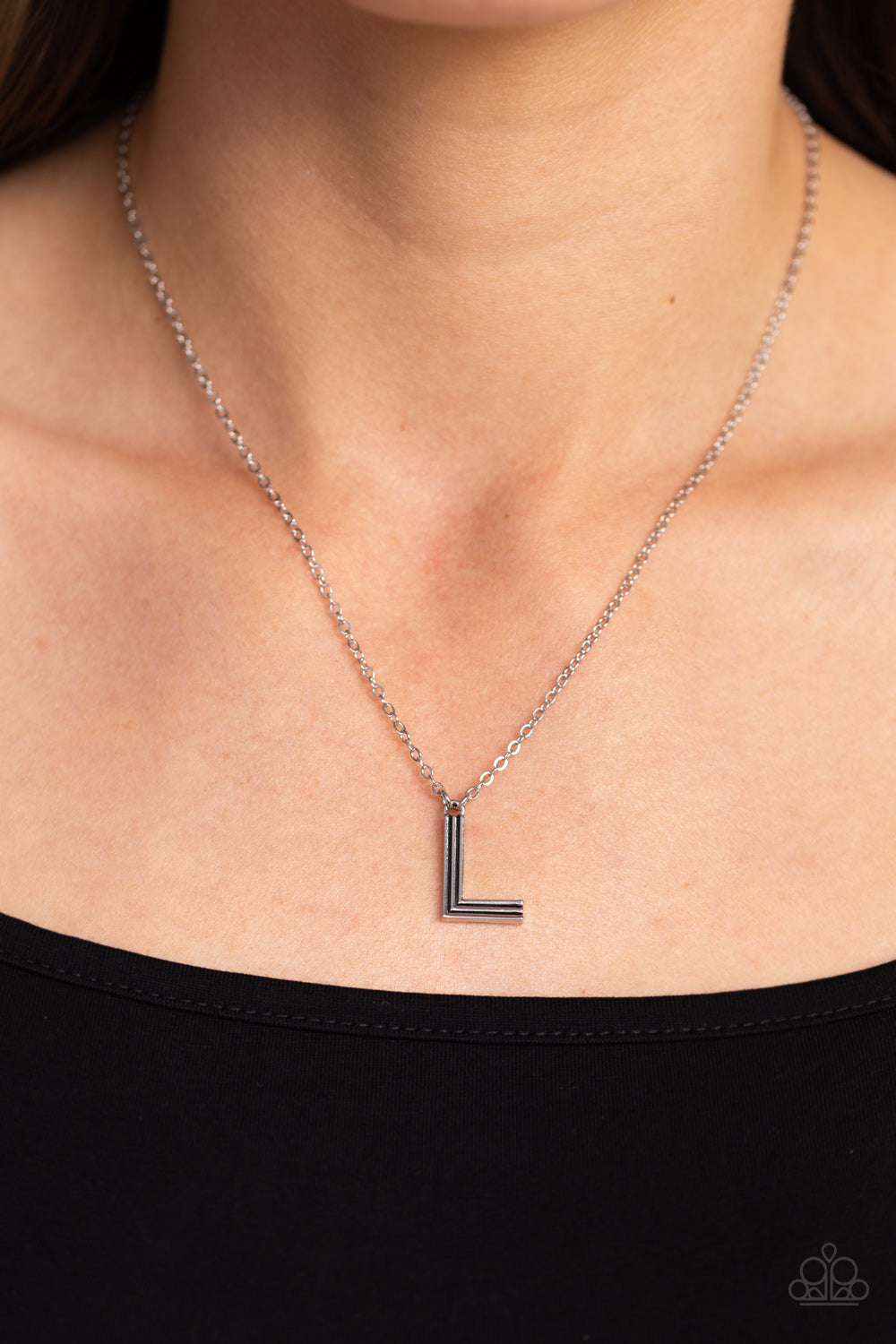 Paparazzi - Leave Your Initials - Silver - L