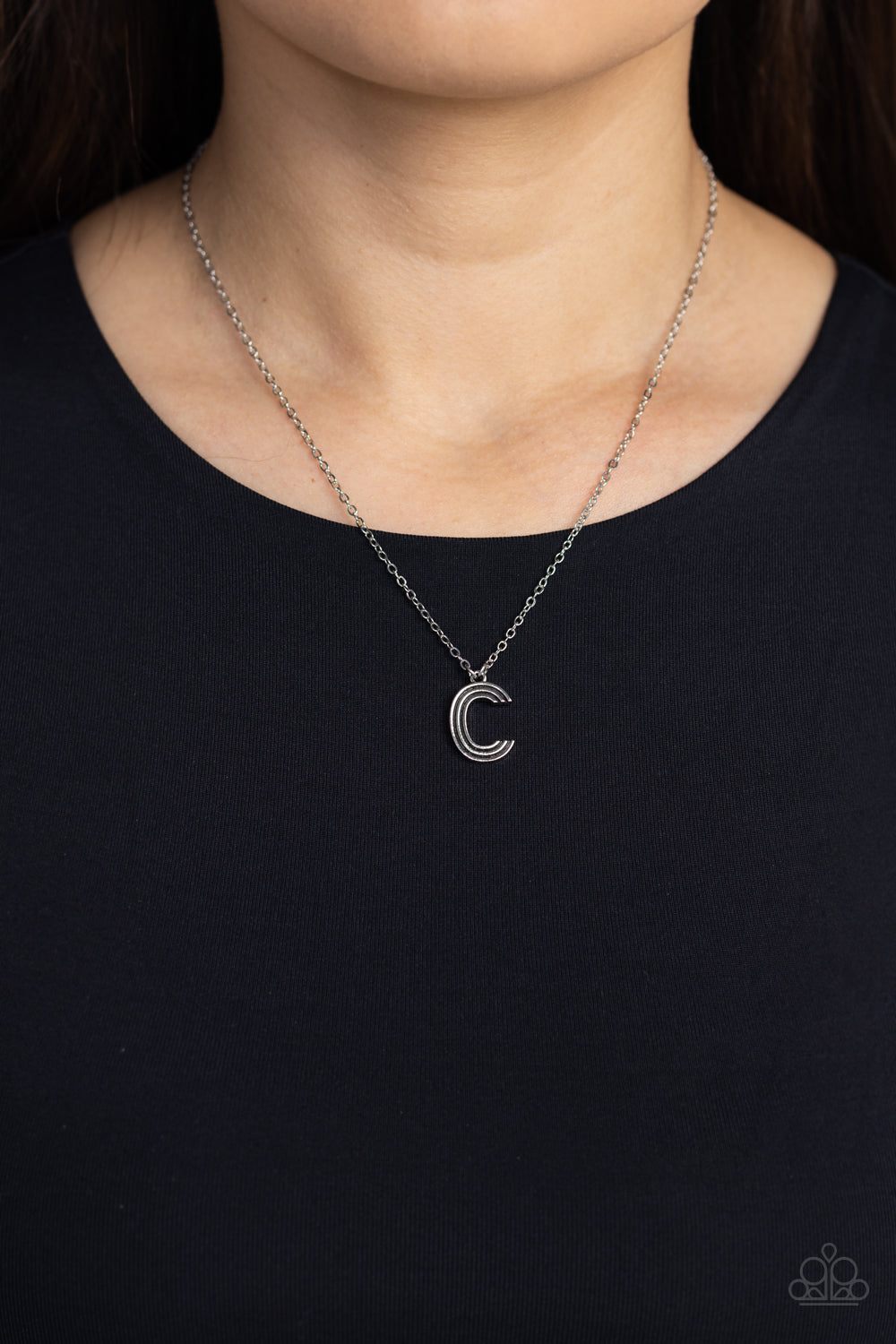 Paparazzi - Leave Your Initials - Silver - C