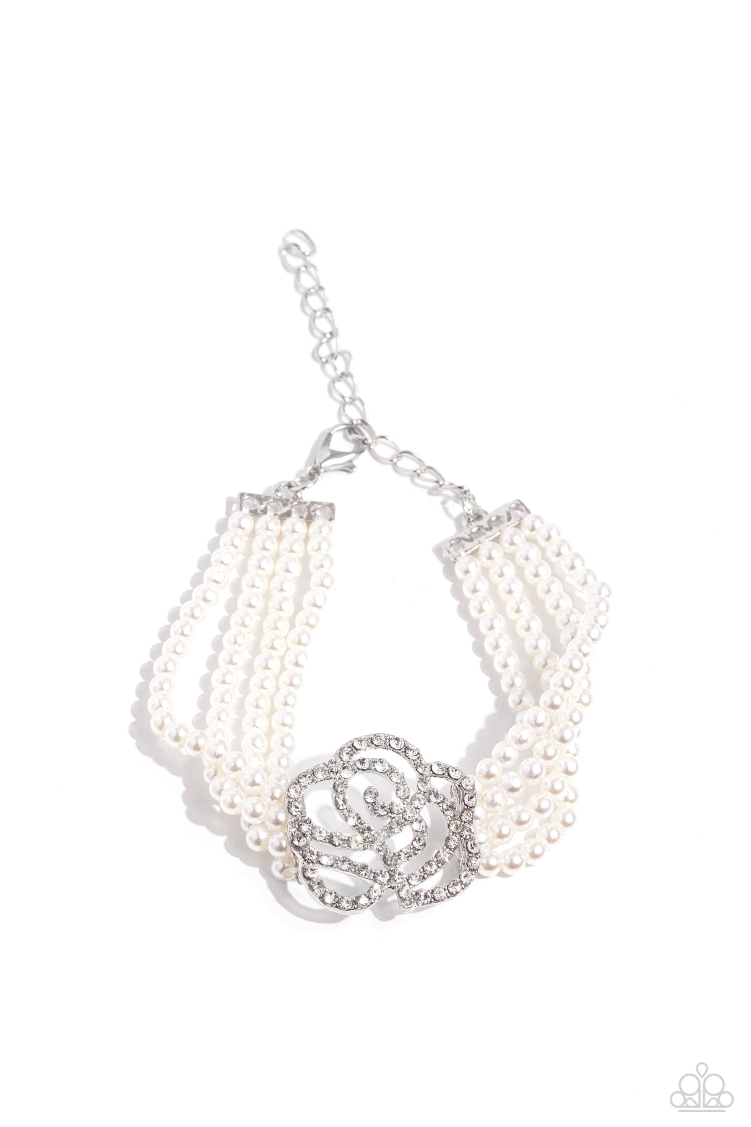 Paparazzi - Regal Rose - White
