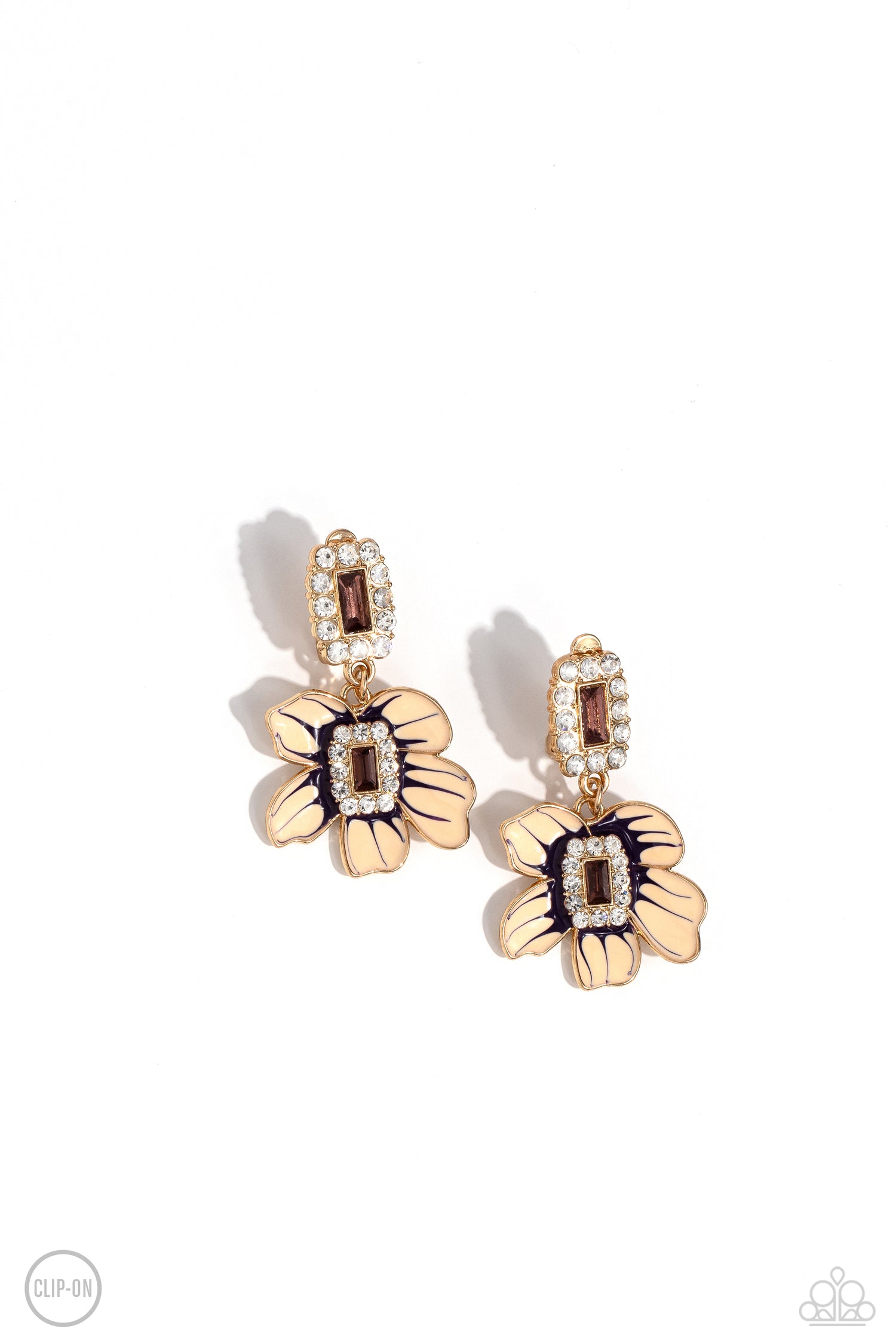Paparazzi - Colorful Clippings - Gold (Clip-on)